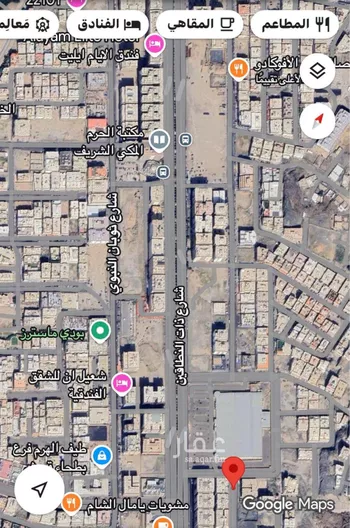 أرض للبيع في شارع الربيع بن عمرو بن ابي زهير, حي الهجرة, مدينة مكه المكرمه, منطقة مكة المكرمة