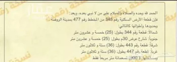 أرض للبيع في شارع الملك فيصل بن عبدالعزيز, حي الروضة, مدينة الغزالة - الروضه, منطقة حائل صورة 3