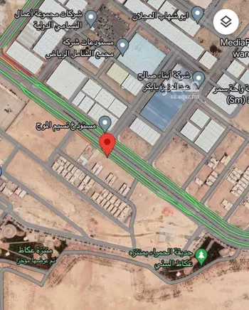 أرض للإيجار في شارع الصحراء, حي عكاظ, مدينة الرياض, منطقة الرياض صورة 2