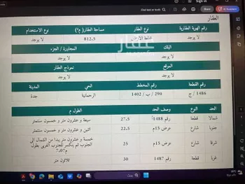 أرض للبيع في شارع الملك الناصر, حي الرحمانية, مدينة جدة, منطقة مكة المكرمة