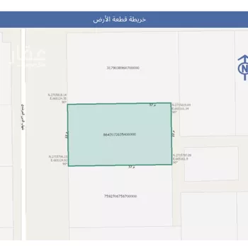 أرض للبيع في شارع شهاب الدين المرشدي, حي العوالي, مدينة الرياض, منطقة الرياض صورة 3