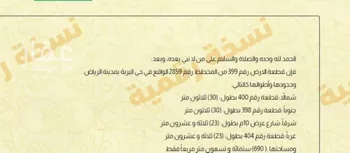 أرض للبيع في شارع ممر12, حي البرية, مدينة الرياض, منطقة الرياض صورة 2
