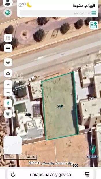 أرض للبيع في شارع مشرفة 129, حي مشرفة, مدينة الهياثم, منطقة الرياض