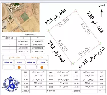 أرض للبيع في حي مزارع وادى العماريه, مدينة مزارع وادى العماريه, منطقة الرياض صورة 2