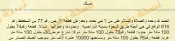 أرض للإيجار في حي الحمضه, مدينة الحمضه, منطقة الرياض صورة 2