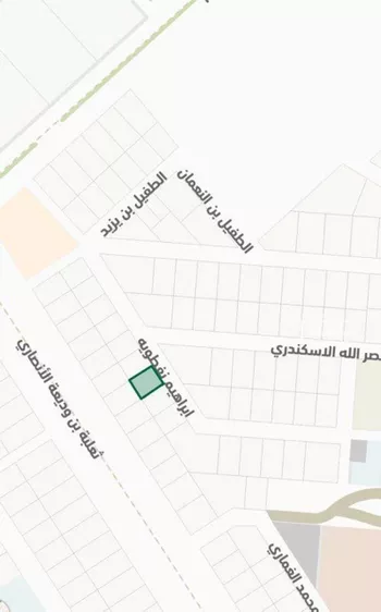 أرض للبيع في شارع ابراهيم نفطويه, حي العيون, مدينة الخرج, منطقة الرياض صورة 2