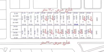 أرض للبيع في شارع بحور الشعراء, حي الخالدية, مدينة جدة, منطقة مكة المكرمة صورة 2