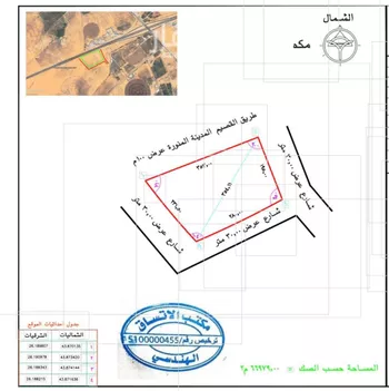 أرض للبيع في شارع 00000, مدينة الغماس, منطقة القصيم صورة 2