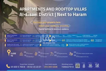 شقة للبيع في شارع عبدالرحمن بن محمد بن احمد, حي الإسكان, مدينة المدينه المنوره, منطقة المدينة المنورة صورة 2