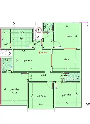 شقة للبيع في شارع إسماعيل الأندلسي, حي حكومي1, مدينة جدة, منطقة مكة المكرمة صورة 2