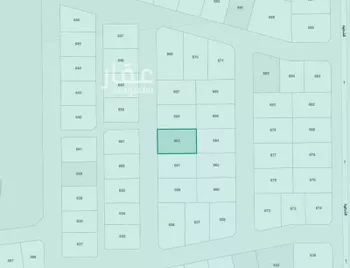 أرض للبيع في حي الروابي, مدينة جازان, منطقة جازان