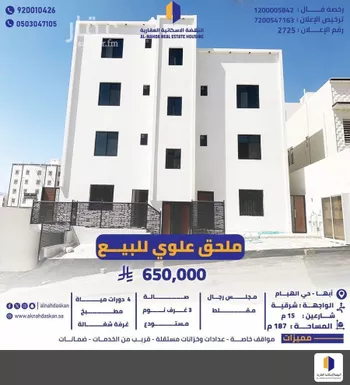 شقة للبيع في شارع 18 الشرقية, حي الشرقية, مدينة ابها, منطقة عسير