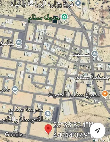 أرض للبيع في شارع سنان, حي سنام, مدينة سنام, منطقة الرياض صورة 4