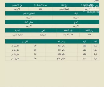 أرض للبيع في شارع الصويدرة, مدينة المدينه المنوره, منطقة المدينة المنورة