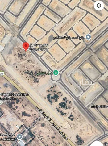 أرض للإيجار في حديقة الازهار ، حي ولي العهد ، منطقة مكة المكرمة