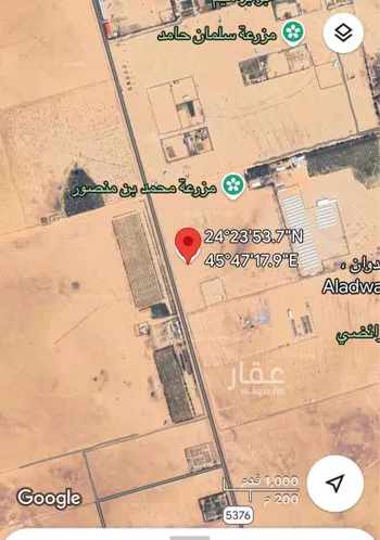 أرض للبيع في شارع الويلي , حي الجديده, مدينة المزاحمية - الجديده, منطقة الرياض