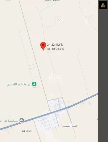 أرض للبيع في شارع مخطط العليا , حي العليا, مدينة الجله, منطقة الرياض صورة 2