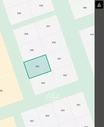 أرض للبيع في شارع مخطط الشرطة, مدينة الجله, منطقة الرياض صورة 2