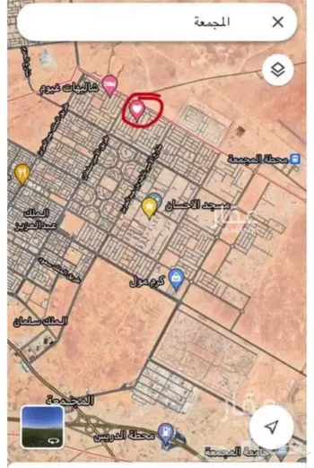 أرض للبيع في حي الأمير سلطان بن عبدالعزيز, مدينة المجمعه, منطقة الرياض صورة 2