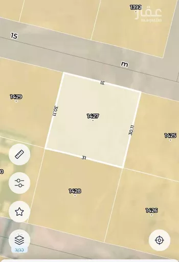 أرض للبيع في شارع رماح ، حي الزاهر ، الرياض ، منطقة الرياض صورة 2