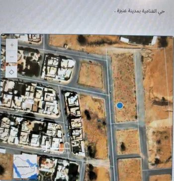 أرض للبيع في حي الريان, مدينة عنيزه, منطقة القصيم
