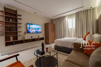 استديو مفروش للحجز في شارع الاعتدال ، حي الملقا ، الرياض ، منطقة الرياض صورة 3