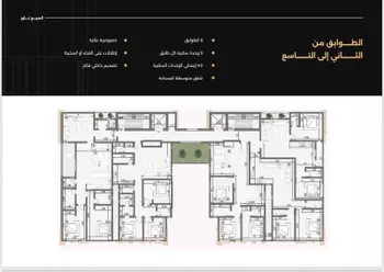شقة للبيع في شارع المخواة ، حي المربع ، الرياض ، منطقة الرياض صورة 5