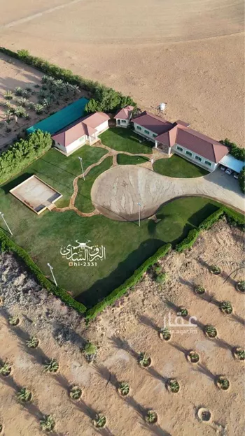 مزرعة للبيع في شارع هجره الذيبيه وخضراء 2610, حي مزارع عبد العزيز بن احمد, مدينة مزارع عبد العزيز بن احمد, منطقة الرياض صورة 5