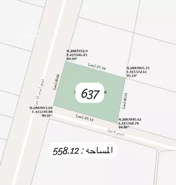 أرض للبيع في شارع البحور, حي العقيق, مدينة الخبر, المنطقة الشرقية صورة 4
