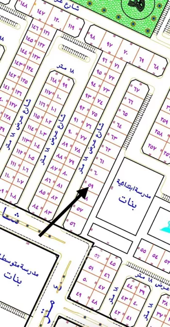 أرض للبيع في حي الشفاء, مدينة حفر الباطن, المنطقة الشرقية صورة 2