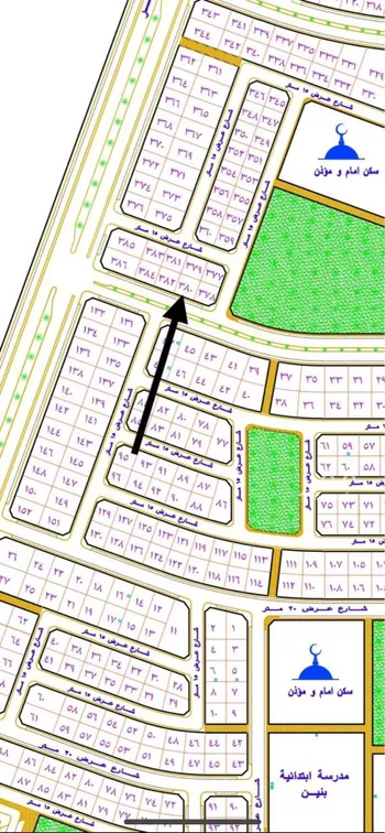 أرض للبيع في شارع اليرموك 226, حي اليرموك, مدينة حفر الباطن, المنطقة الشرقية