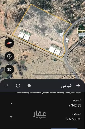 أرض للإيجار في حي تنقد, مدينة تنقد, منطقة مكة المكرمة