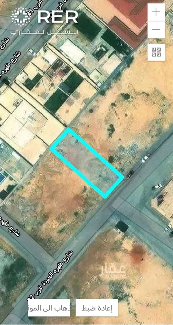 أرض للبيع في شارع ظهره العودة غرب 122, حي ظهره العودة غرب, مدينة امارة منطقة الرياض - الدرعيه, منطقة الرياض صورة 2