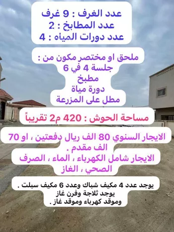 فيلا للإيجار في شارع شباعة 70, حي شباعة, مدينة خميس مشيط, منطقة عسير صورة 4