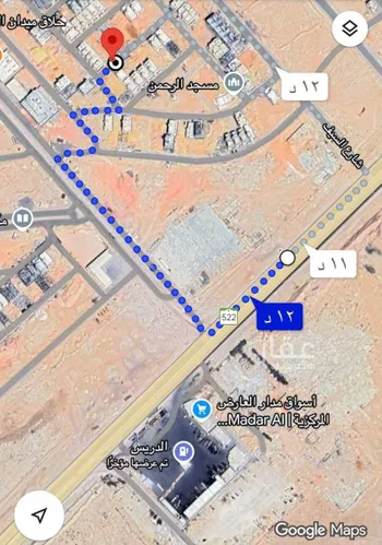 أرض للبيع في شارع السيف, حي الجنادرية, مدينة الرياض, منطقة الرياض صورة 3