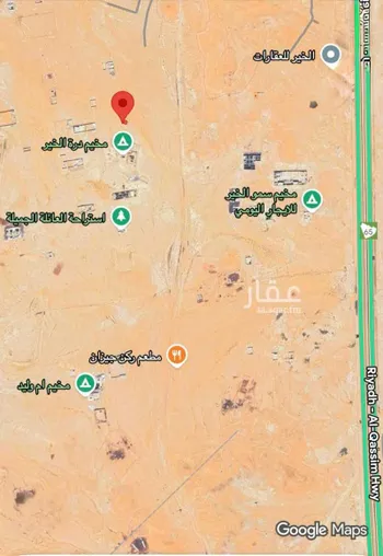 أرض للإيجار في حي الخير, مدينة الرياض, منطقة الرياض صورة 3