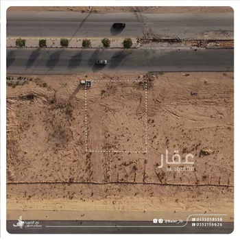 أرض للبيع في شارع عام, حي ملهم, مدينة ملهم, منطقة الرياض صورة 2