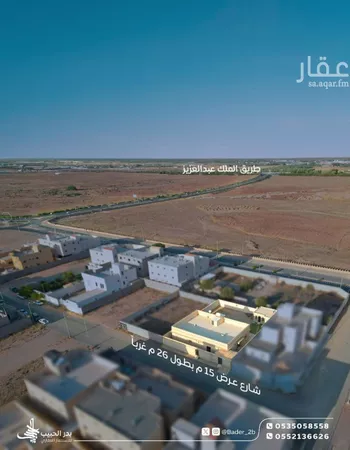 دور للبيع في شارع طريق الملك خالد, حي القدس, مدينة الخبراء والسحابين, منطقة القصيم صورة 3