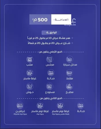 فيلا للإيجار في شارع عكرمة الهاشمي, حي الربوة, مدينة البكيريه, منطقة القصيم صورة 2
