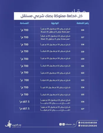 أرض للبيع في شارع عام, حي الضلفعه, مدينة الضلفعه, منطقة القصيم صورة 3