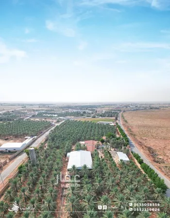 مزرعة للبيع في شارع عام, حي القدس, مدينة رياض الخبراء, منطقة القصيم صورة 3