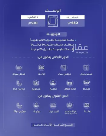 فيلا للبيع في شارع عام, حي الريان, مدينة الخبراء والسحابين, منطقة القصيم صورة 2