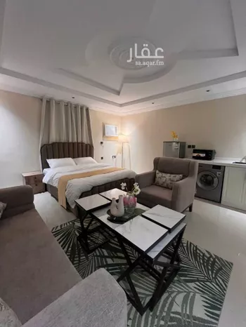 استديو مفروش للحجز في شارع الحارث الحميري ، حي الامير فواز الجنوبي ، جدة ، جدة