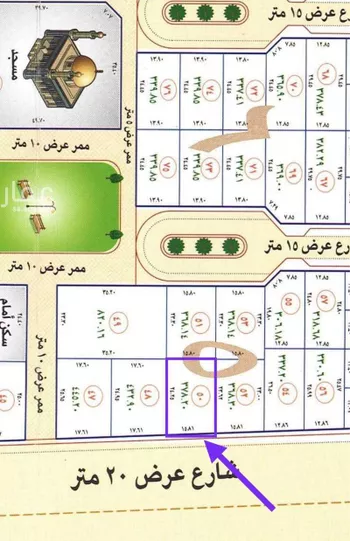 أرض للبيع في شارع أحمد بن أبي السعادات, حي الخالدية, مدينة عنيزه, منطقة القصيم