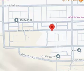 أرض للبيع في شارع محمد نور رحيمي, حي المهدية, مدينة الرياض, منطقة الرياض صورة 3