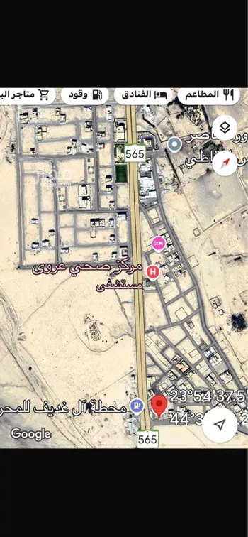 أرض للبيع في حي مخطط 884, مدينة عروى, منطقة الرياض صورة 3