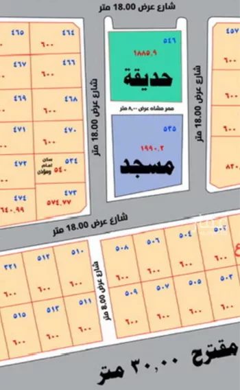 أرض للبيع في حي الفرحانية, مدينة الفرحانيه, منطقة حائل