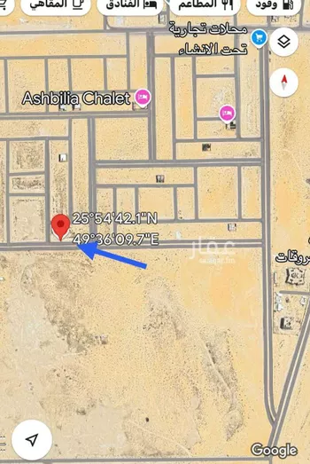 أرض للبيع في حي حي أشبيلية - بقيق, مدينة بقيق, المنطقة الشرقية صورة 3