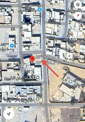 أرض للبيع في شارع حذيفة ابن اليمان, حي حي الفيحاء - عين دار القديمة, مدينة بقيق, المنطقة الشرقية