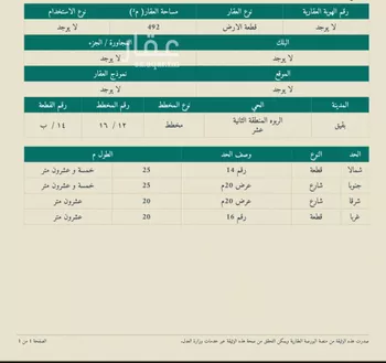 أرض للبيع في حي حي الربوة - بقيق, مدينة بقيق, المنطقة الشرقية صورة 2